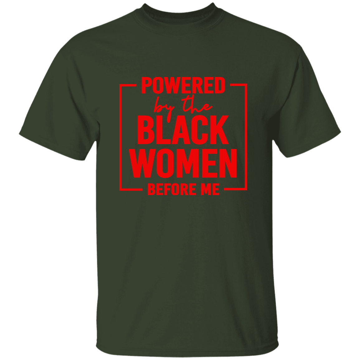 Powered By Black Women T-Shirt