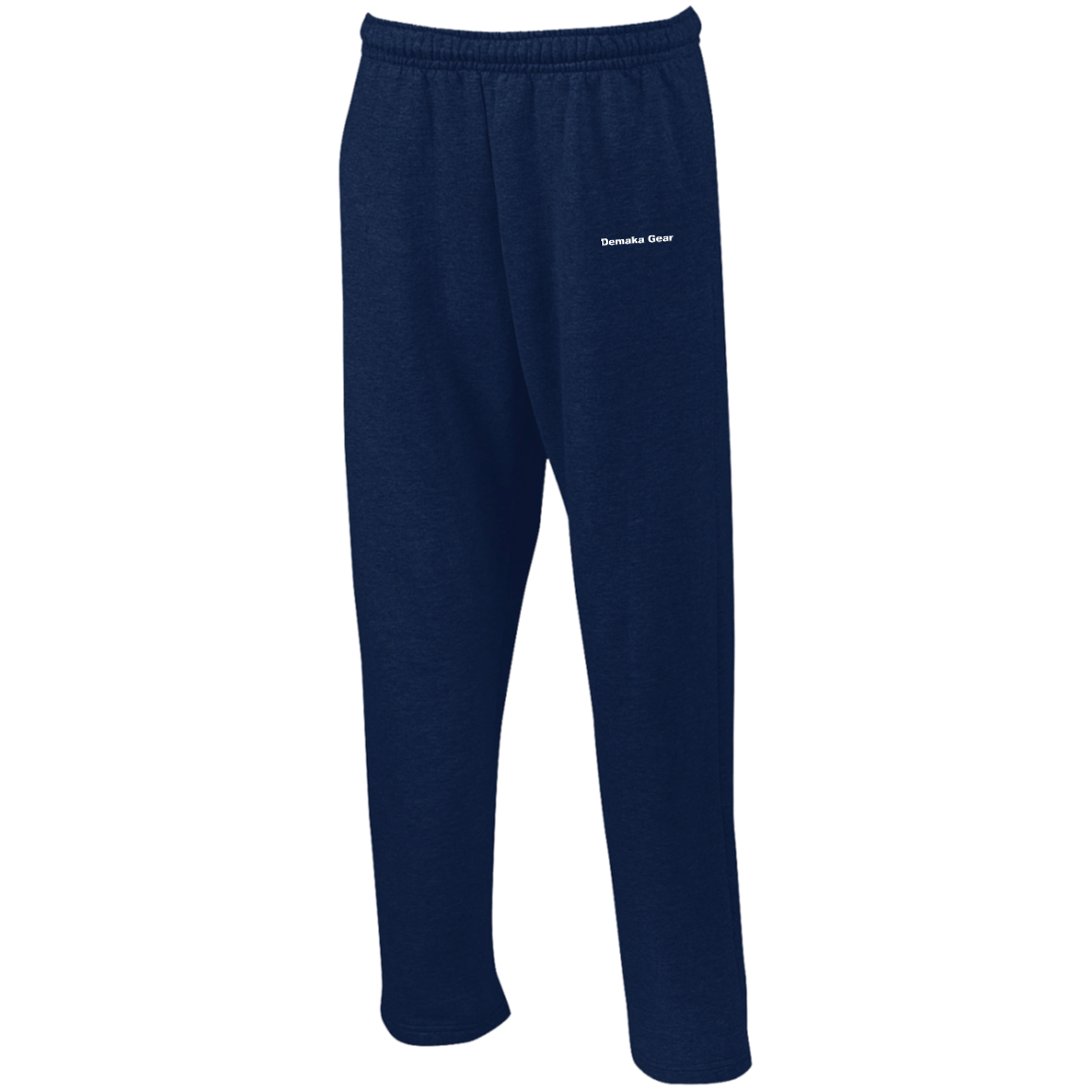 Demaka Gear Open Bottom Sweatpants with Pockets