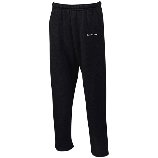 Demaka Gear Open Bottom Sweatpants with Pockets
