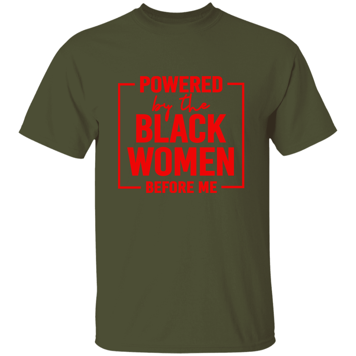 Powered By Black Women T-Shirt