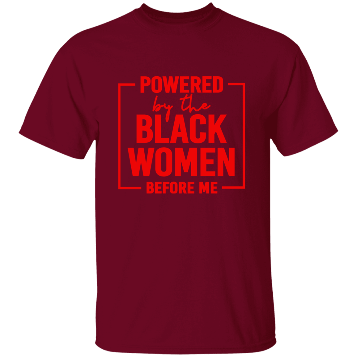 Powered By Black Women T-Shirt