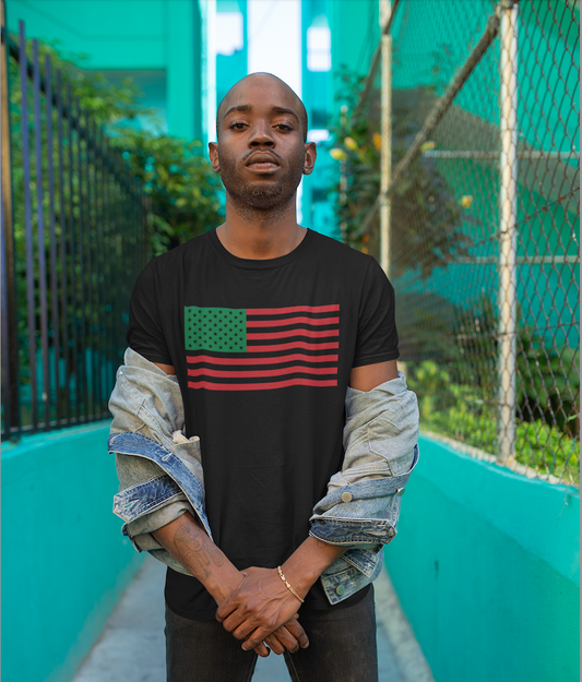 Pan African Flag Heavy Cotton Tee