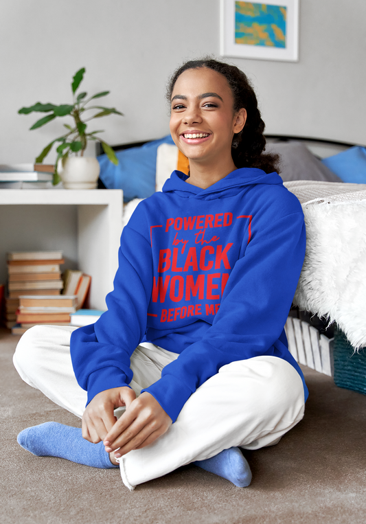 Power By The Black Woman Unisex Heavy Blend™ Hooded Sweatshirt