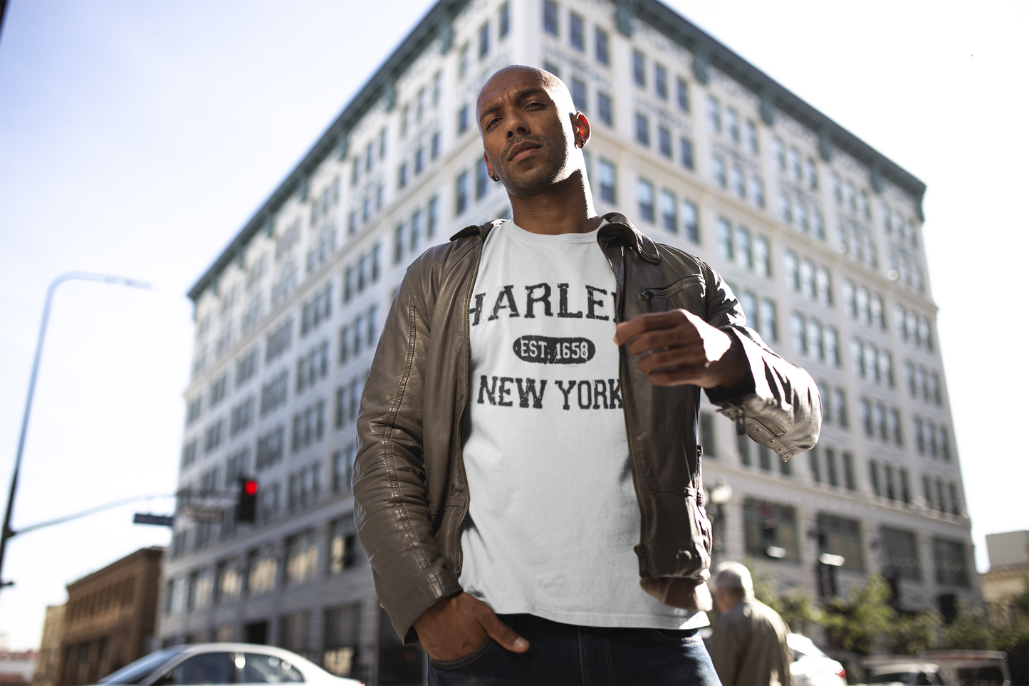Harlem New York Unisex Heavy Cotton Tee