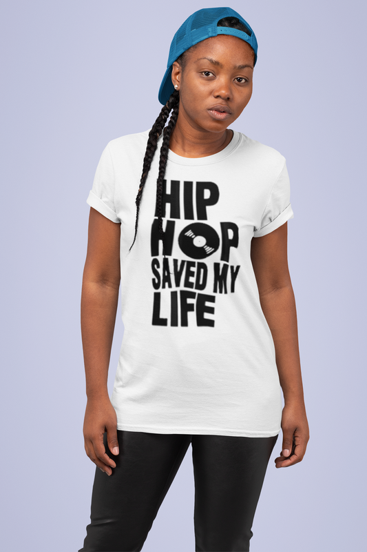 Hip Hop Saved My Life (Gender Neutral) Heavy Cotton Tee