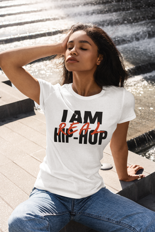 I Am Real Hip Hop(Gender Neutral) Heavy Cotton Tee