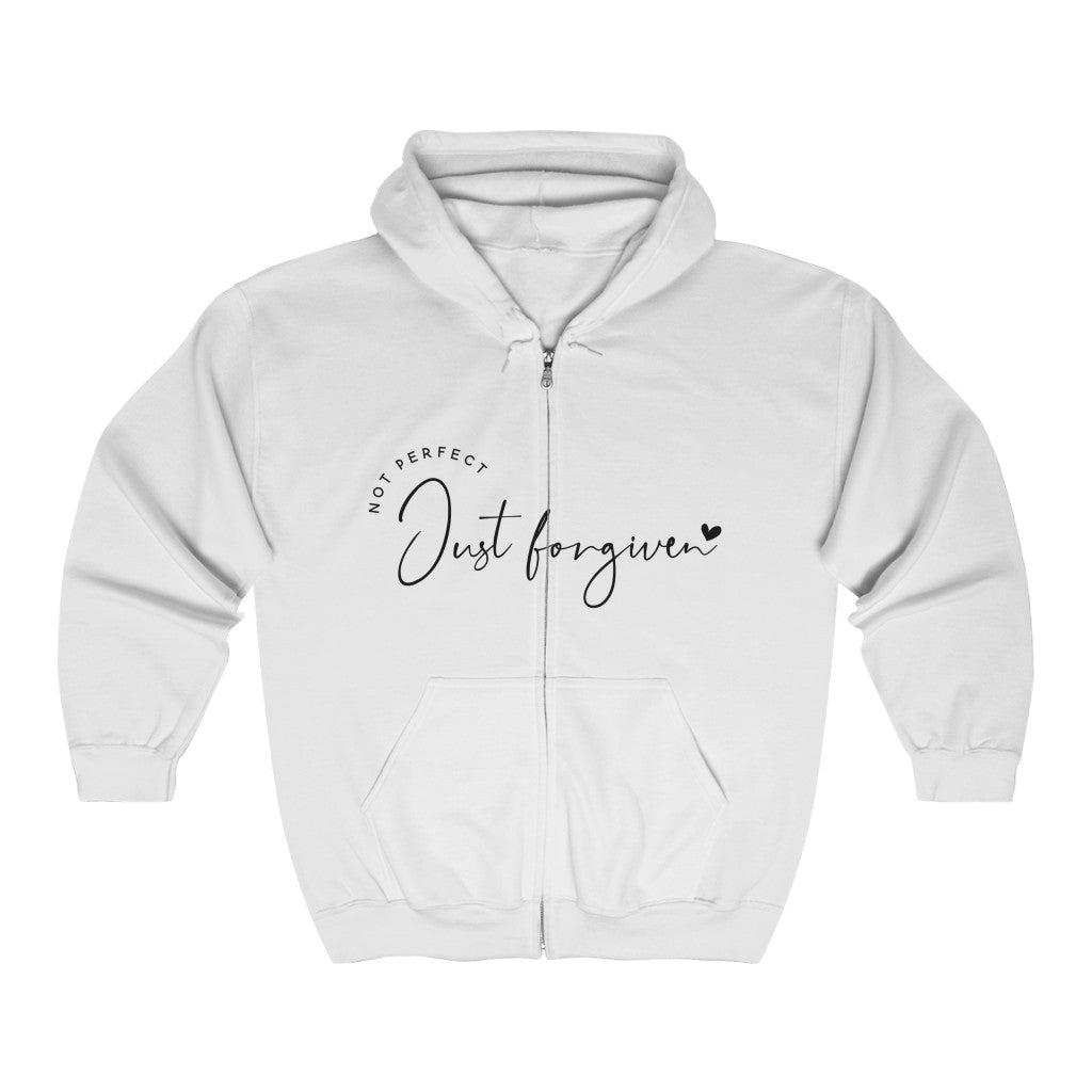 Just Forgiven Full Zip Hooded Sweatshirt