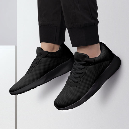 Demaka Gear Mesh Running Shoes - Black