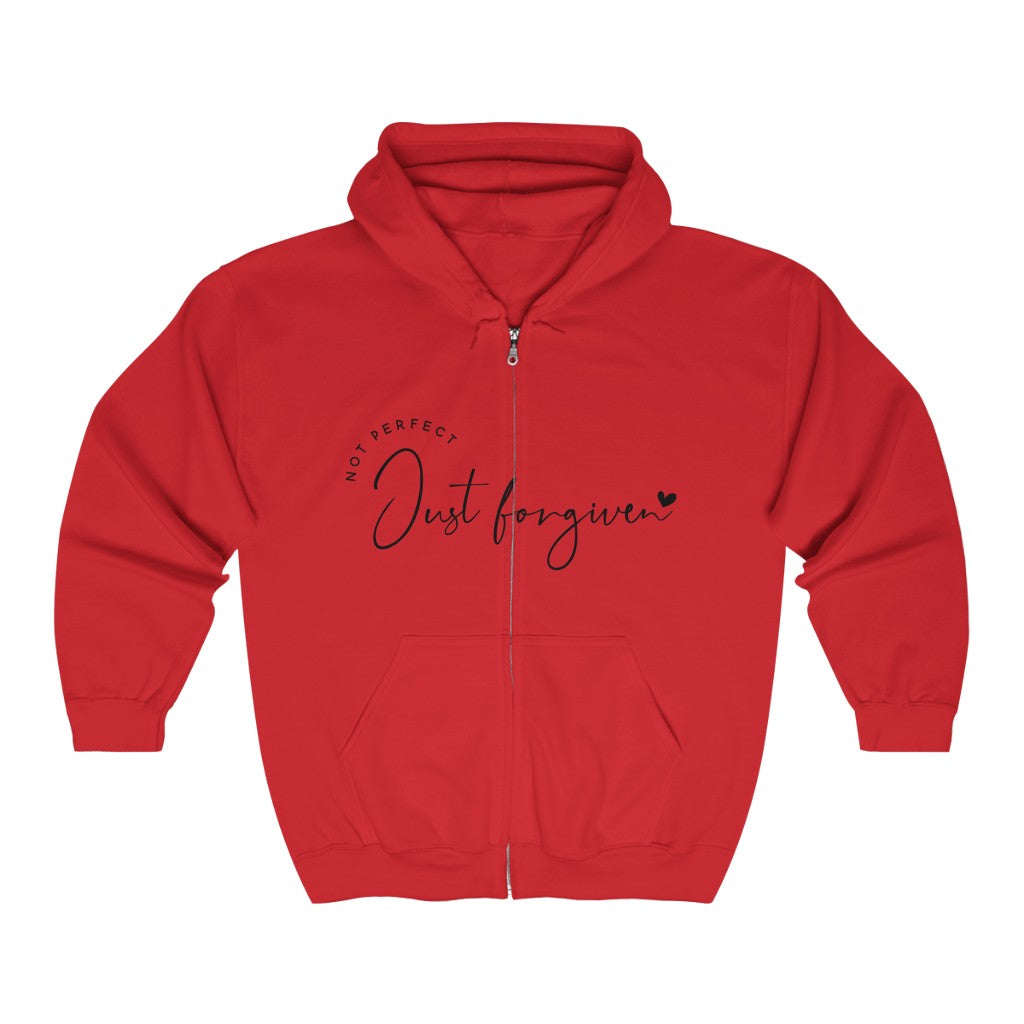 Just Forgiven Full Zip Hooded Sweatshirt