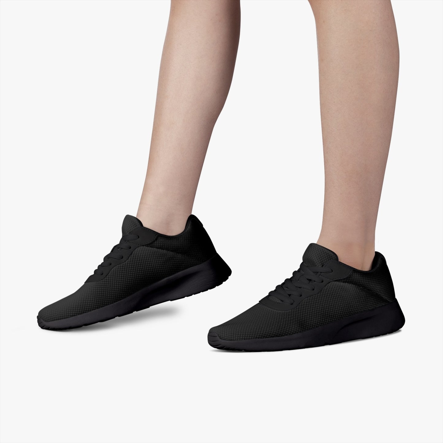 Demaka Gear Mesh Running Shoes - Black