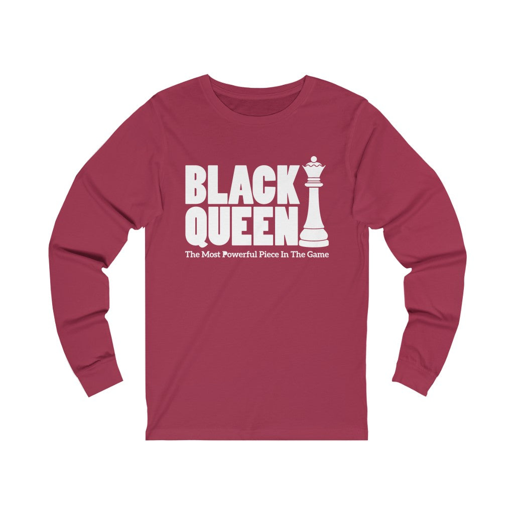 Black Queen Long Sleeve Tee