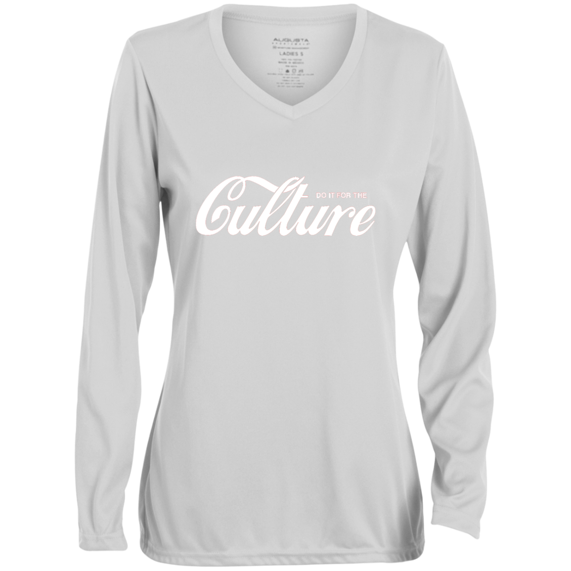 Culture Long Sleeve V-Neck Tee