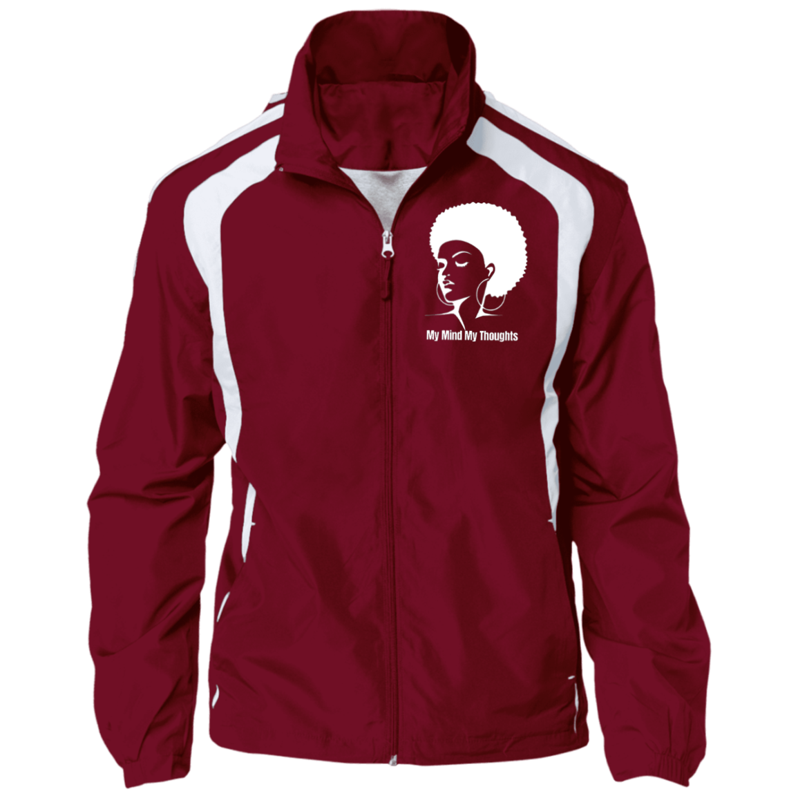 Afro Head Jersey-Lined Jacket