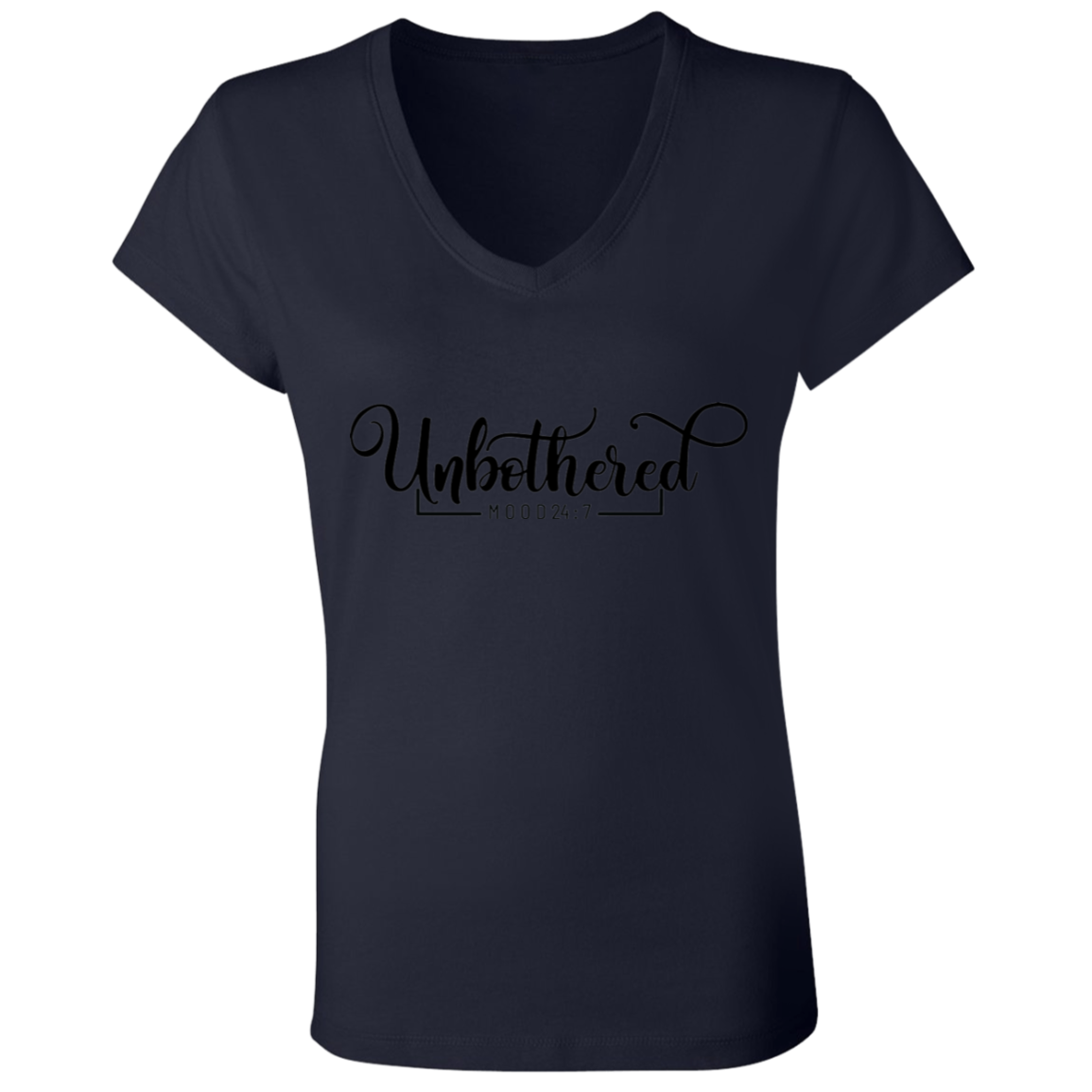 Unbothered Jersey V-Neck T-Shirt