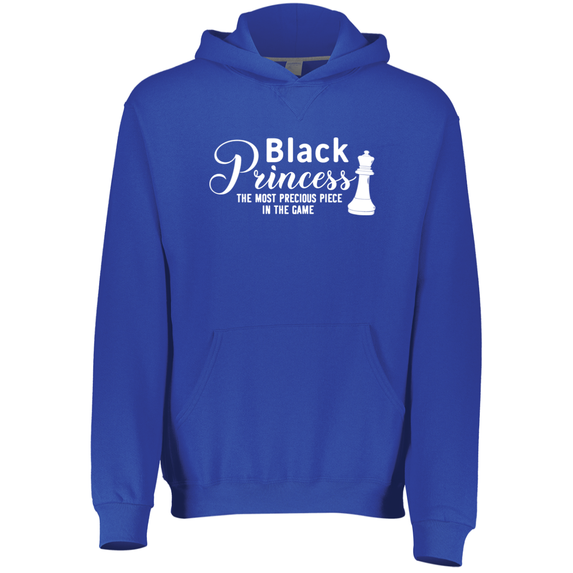 Black Priness Fleece Hoodie