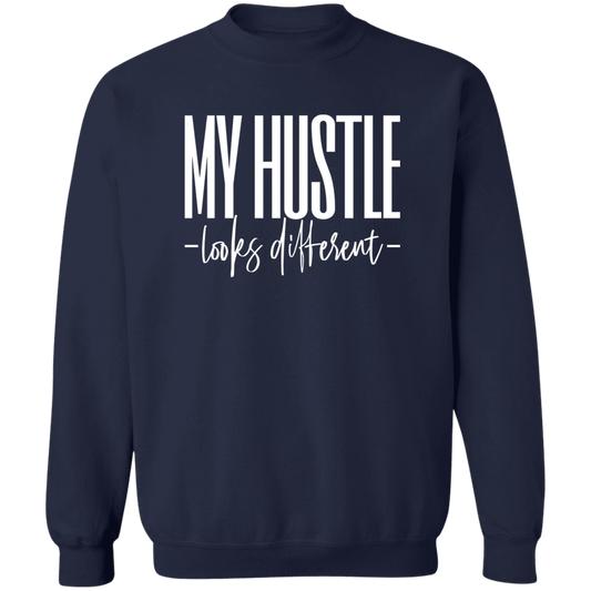 MY HUSTLE Crewneck Pullover Sweatshirt
