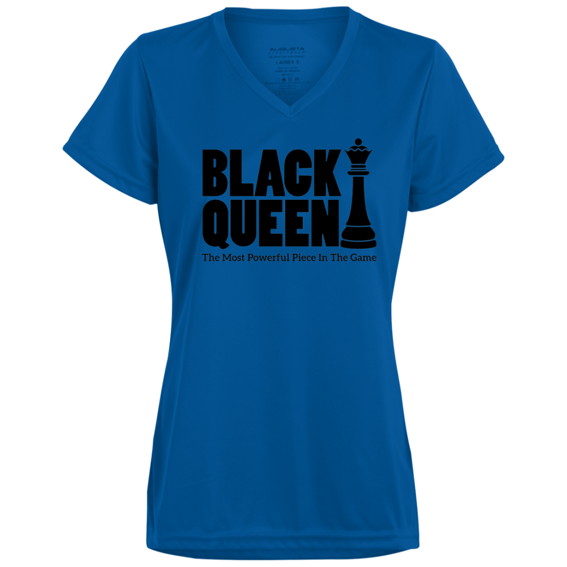 Black Queen V-Neck Tee