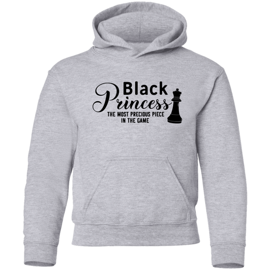 Black Princess Youth Pullover Hoodie