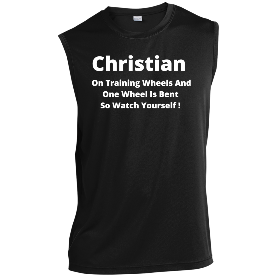 Christian Sleeveless Performance Tee