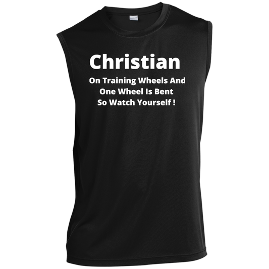 Christian Sleeveless Performance Tee