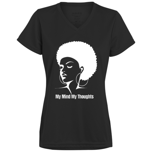 Afro Head V-Neck Tee