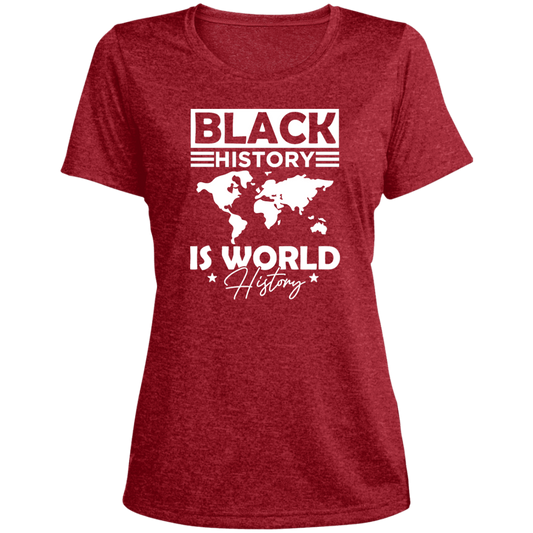 Black History Heather Scoop Neck Performance Tee