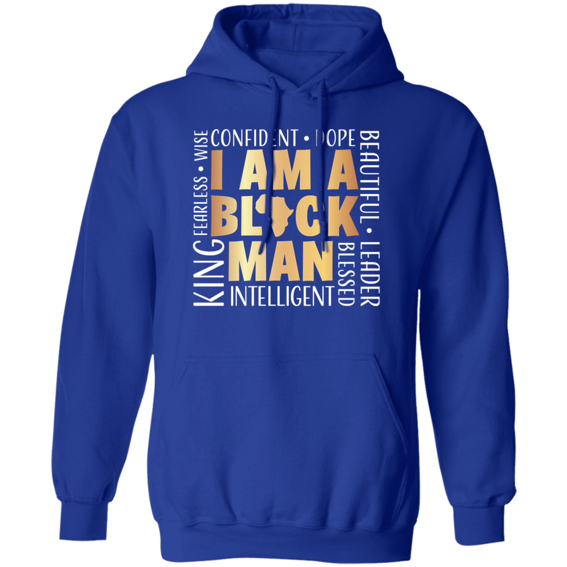 I Am A Black Man Pullover Hoodie