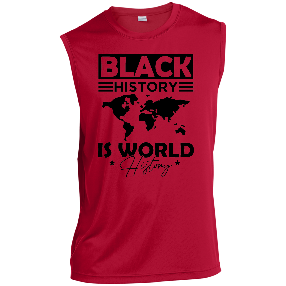 Black History Men’s Sleeveless Performance Tee