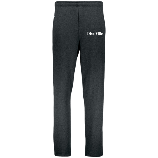 Diva Ville Dri-Power Open Bottom Pocket Sweatpants