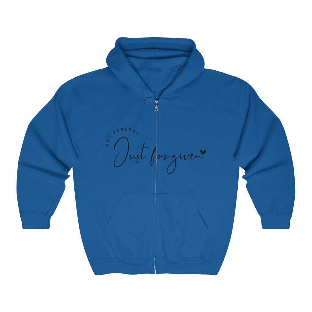 Just Forgiven Full Zip Hooded Sweatshirt