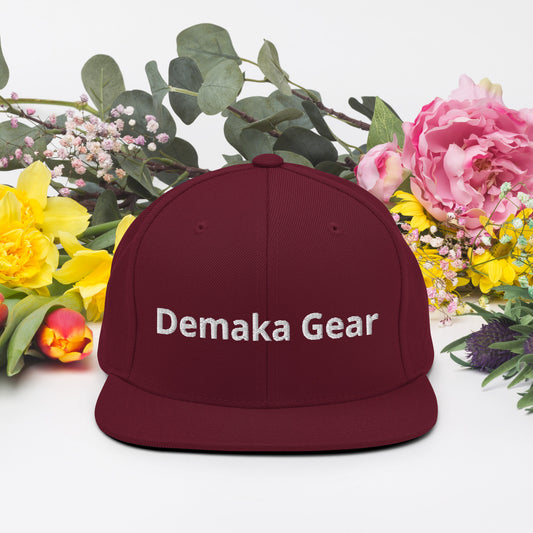 Demaka Gear Snapback Hat