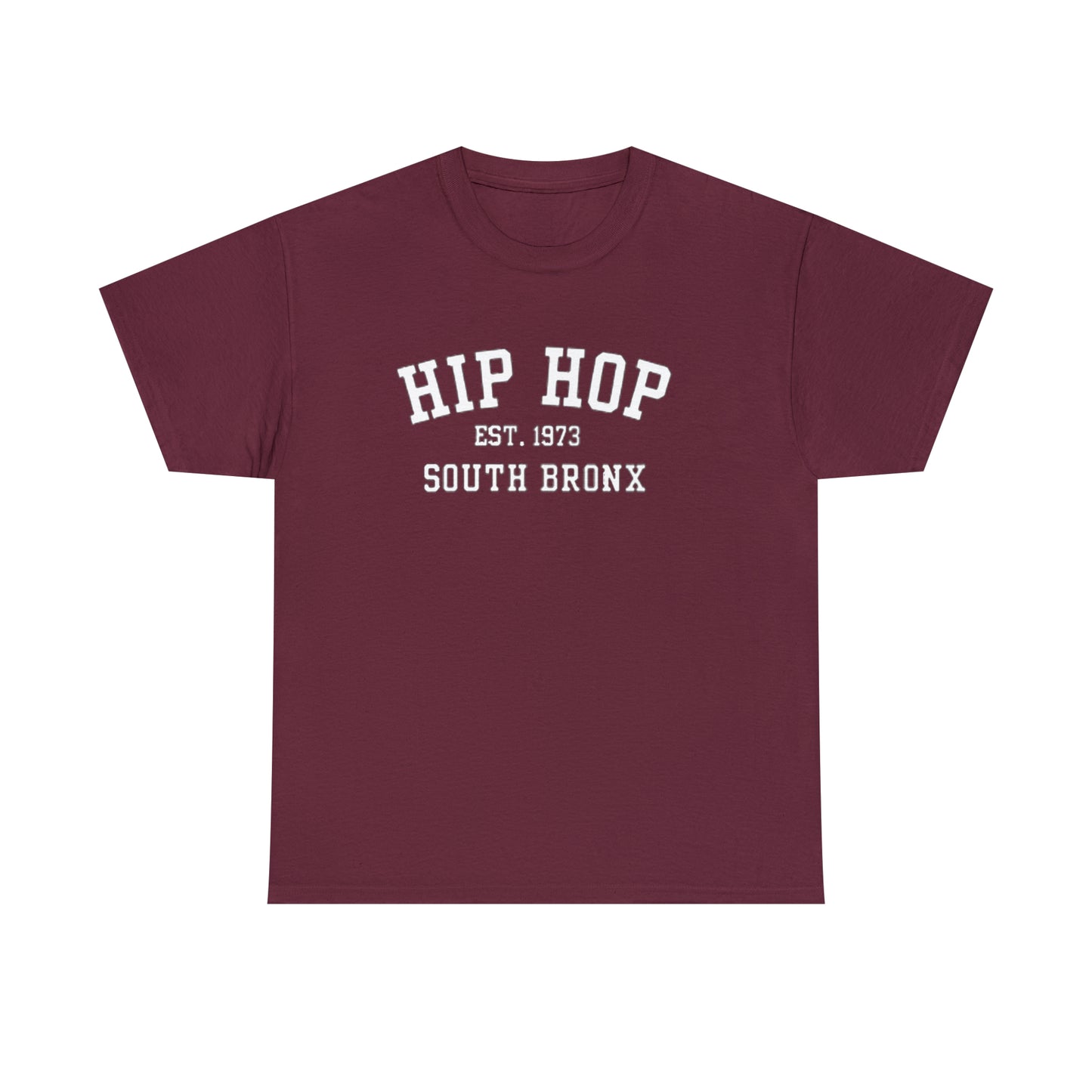 Hip Hop 1973 South Bronx(Gender Neutral) Heavy Cotton Tee