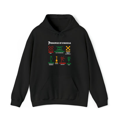 7 Principle of Kwanzaa Unisex Heavy Blend™ Hooded Sweatshirt