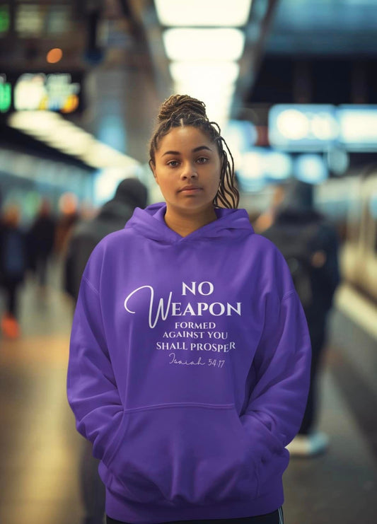 No Weapon Formed Against Me Hoodie