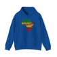 Kwanzaa Africa Map Unisex Heavy Blend™ Hooded Sweatshirt