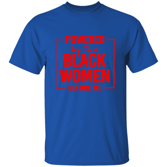 Powered By Black Women T-Shirt
