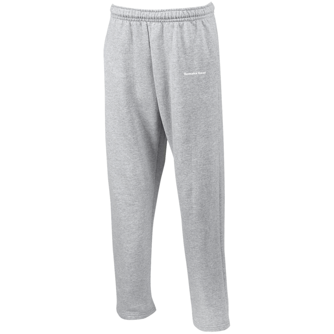 Demaka Gear Open Bottom Sweatpants with Pockets