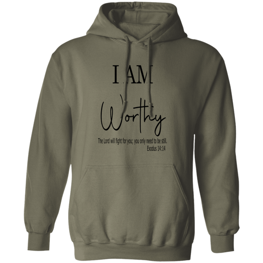 I Am Worthy  Pullover Hoodie