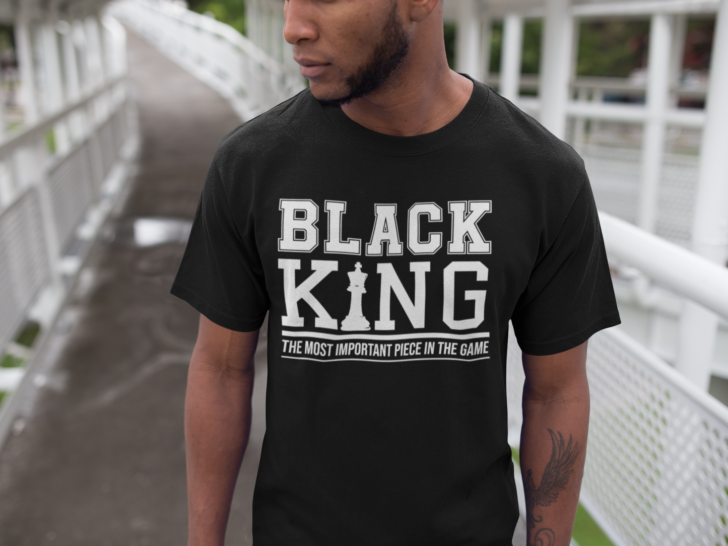 Black King Heavy Cotton Tee