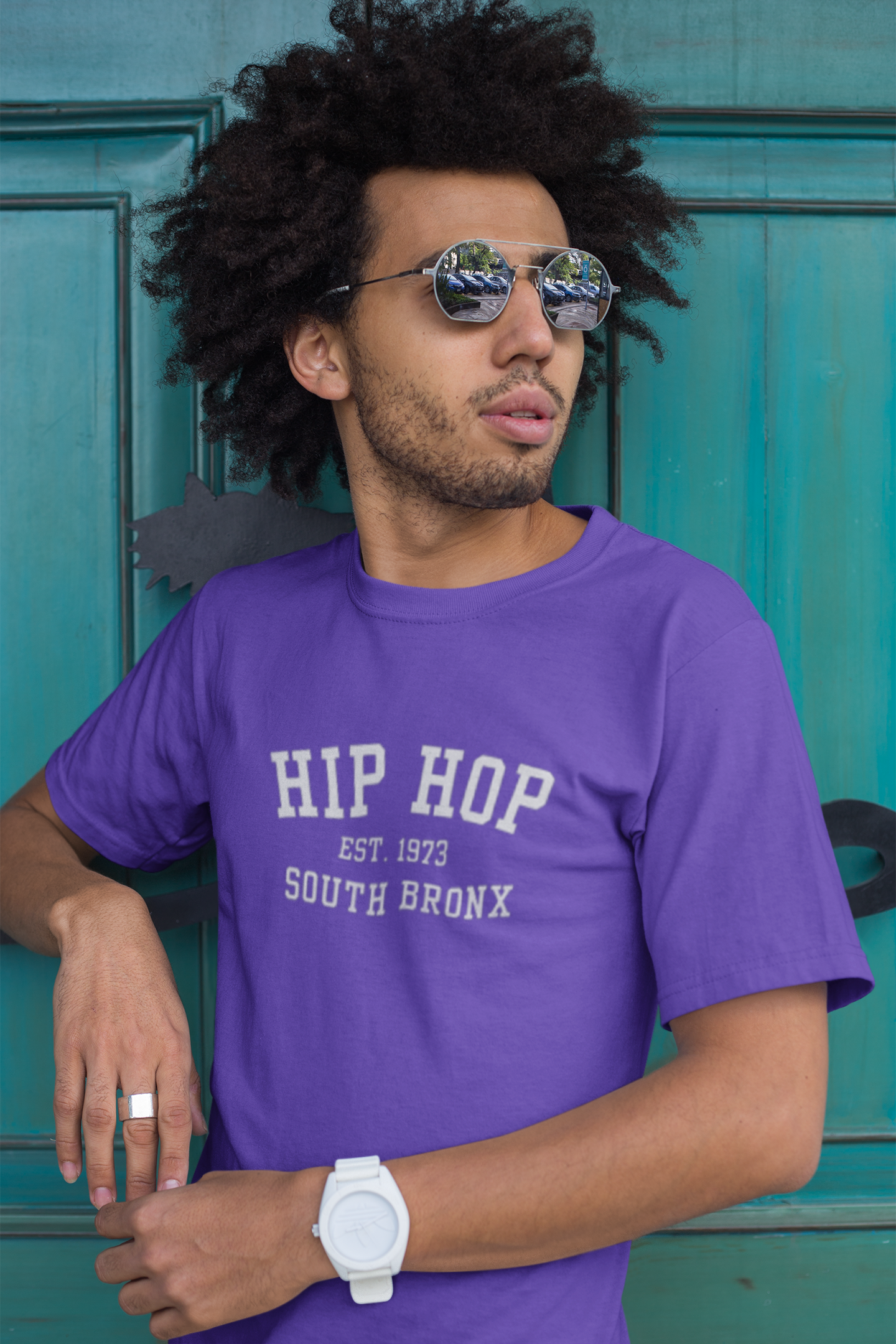 Hip Hop 1973 South Bronx(Gender Neutral) Heavy Cotton Tee