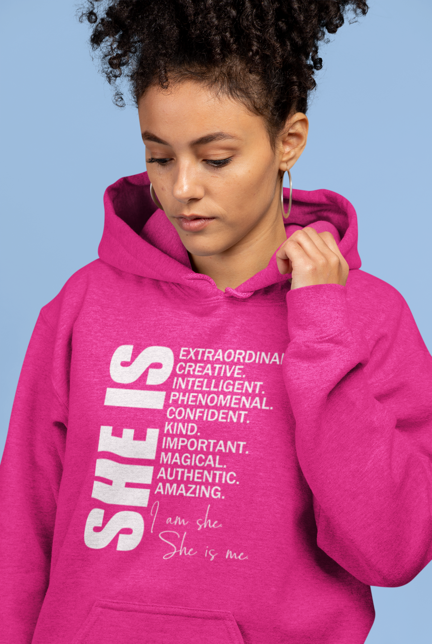 SHE IS Pullover Hoodie