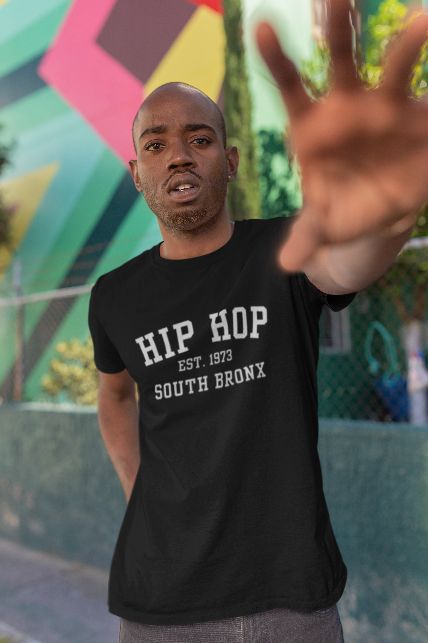 Hip Hop 1973 South Bronx(Gender Neutral) Heavy Cotton Tee