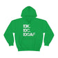 IDK IDC IDGAF Hooded Sweatshirt