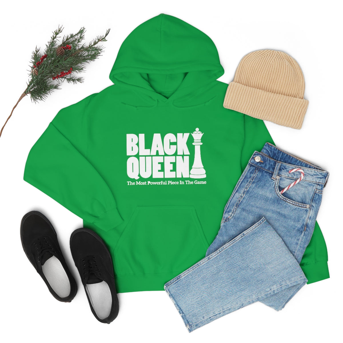 Black Queen Hooded Sweatshirt