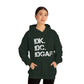 IDK IDC IDGAF Hooded Sweatshirt