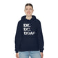 IDK IDC IDGAF Hooded Sweatshirt