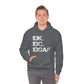 IDK IDC IDGAF Hooded Sweatshirt