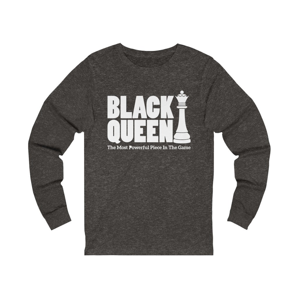 Black Queen Long Sleeve Tee