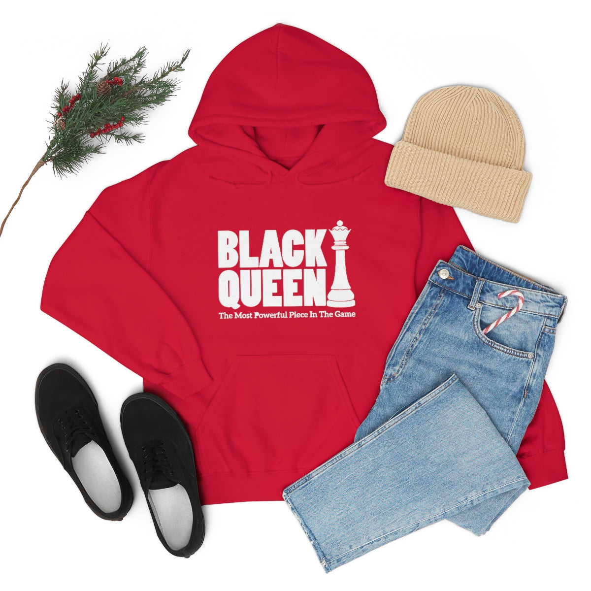 Black Queen Hooded Sweatshirt