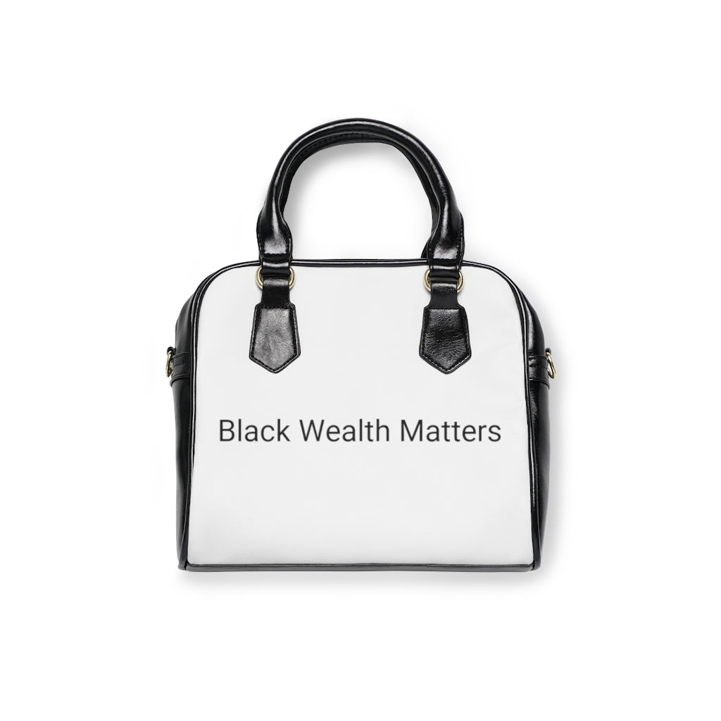Black Wealth Matters Shoulder Handbag